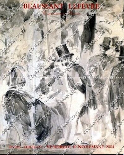 Dessins - Tableaux Et Sculptures Modernes Et Contemporains - Art Nouveau - Art Deco - Appian - Barye - Bouchard - Boudin - Carpeaux - Carriere - Ciceri - Chapuis - Courbet - Falguiere - Kono ...