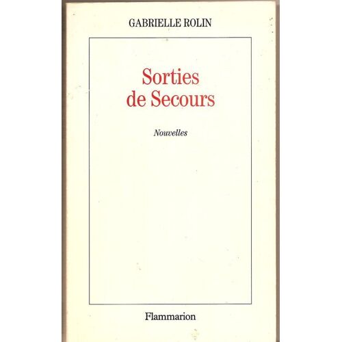 Sorties De Secours