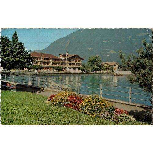 Carte Postale, Suisse, Boningen, Hôtel Du Lac  - Oblitération Du 28/08/1964