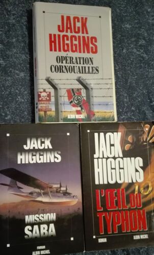 Jack Higgins : Mission Saba, Opération Cornouailles, Il Du Typhon