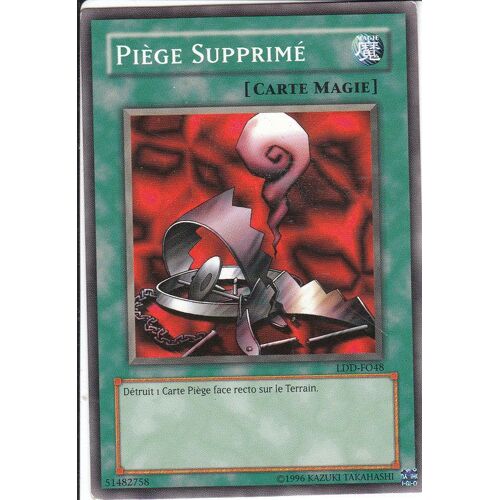 Yu-Gi-Oh! La Légende Du Dragon Blanc Aux Yeux Bleus Piège Supprimé