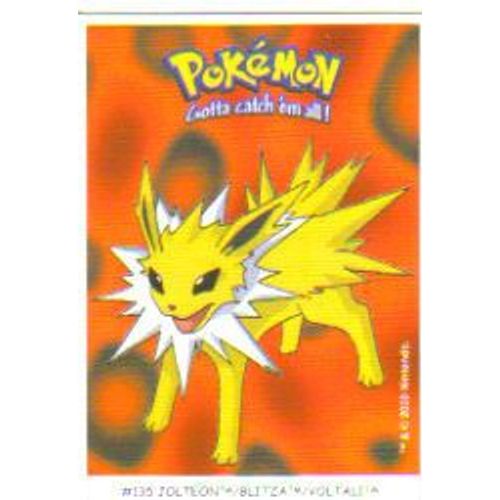 Pokemon #135 Voltali Stickers