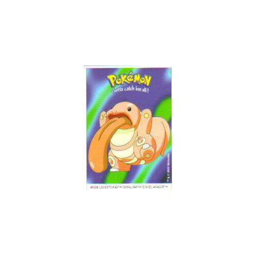 Pokemon #108 Excelangue Stickers