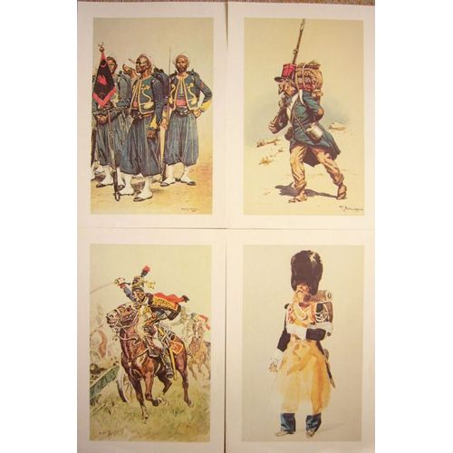 Photos Anciennes  - Hussards, Tirailleurs, Légionnaire, Gendarme
