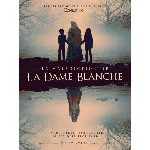 La Malédiction De La Dame Blanche / Affiche Cinéma Originale 120x160 Cm Pliée.