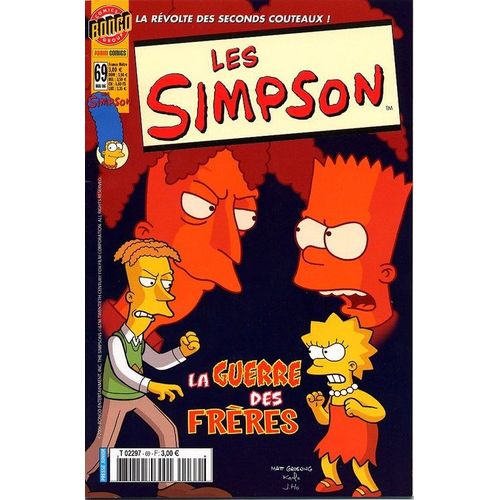 Les Simpson  N° 69 : La Révolte Des Seconds Couteaux
