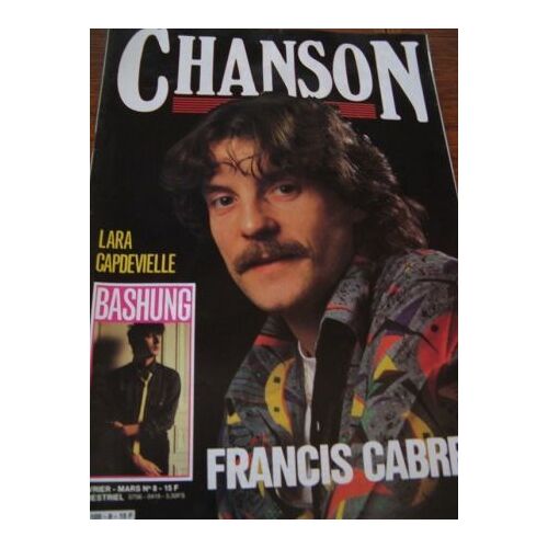 Chanson 84  N° 8 : Cabrel, Lara, Capdevielle, Bashung,