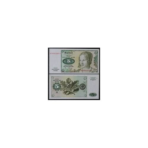 Billet De Banque 5 Funf Deutsche Mark - Deutsche Bundesbank - Allemagne - 1970