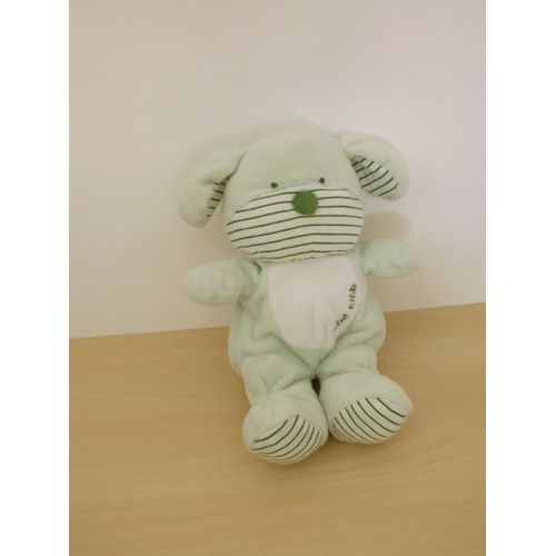 Doudou Peluche Chien Vert Bébé Kimbaloo