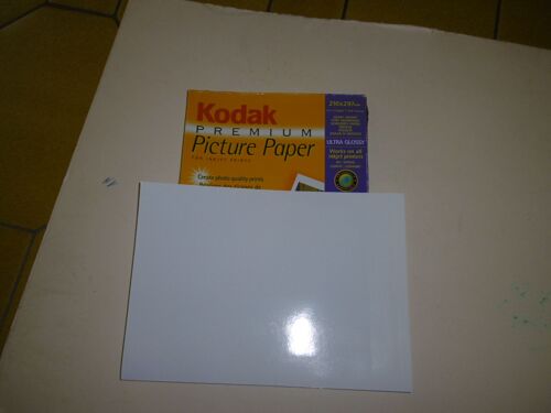 Paquet De 27 Feuilles Papier Photo Premium A4 220grs 200microns Kodak