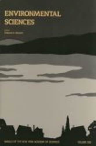 Environmental Sciences (Annals Of The New York Academy Of Sciences)