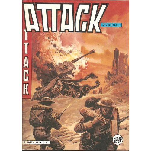 Attack ( Mensuel ) N° 163 : " Comic Pocket " En Français Contenant Des Bandes Dessinées De Guerre