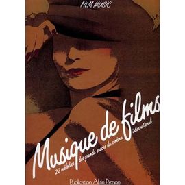 Musique De Films (22 Mélodies) - Chant + Piano + Accords - Pierson