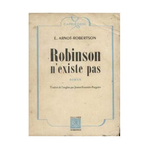 Robinson N'existe Pas