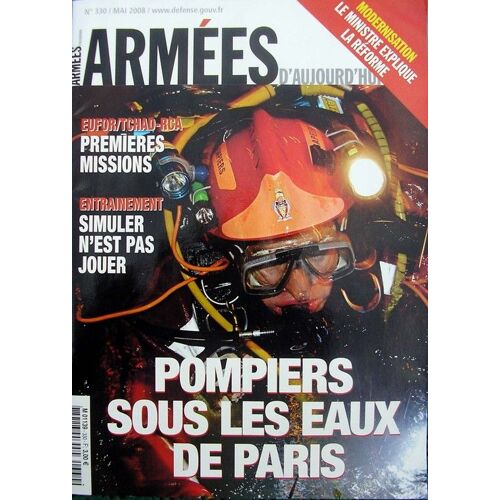 Armees D'aujourd'hui  N° 330 : Pompiers Sous Les Eaux De Paris