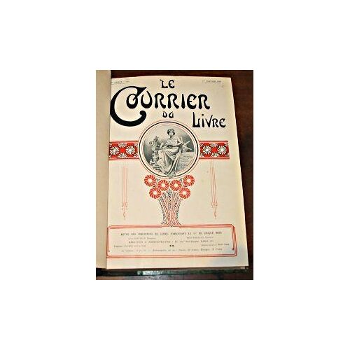 Le Courrier Du Livre - 1934 (Année Complète Reliée)