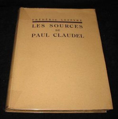 Les Sources De Paul Claudel