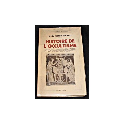 Histoire De L'occultisme