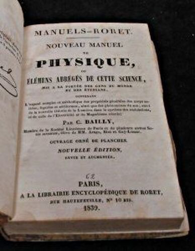Nouveau Manuel De Physique Ou Élémens Abrégés De Cette Science Mis À La Portée Des Gens Du Monde Et Des Étudians