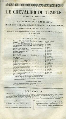 Le Chevalier Du Temple