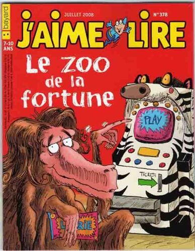 J'aime Lire N°378 De 2008 : Le Zoo De La Fortune