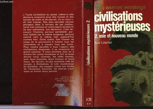 Civilisation Mysterieuses Tome 2. Asie Et Nouveau Monde