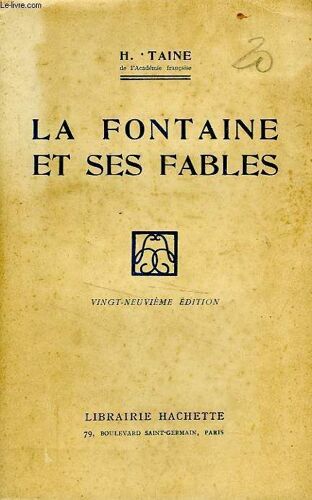 La Fontaine Et Ses Fables