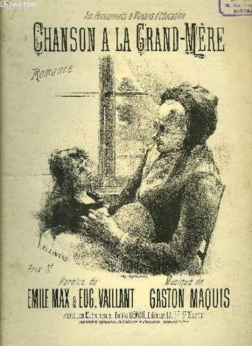 Chanson A La Grand-Mere