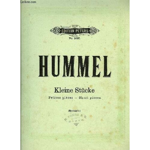 Kleine Stucke (Petites Pieces - Short Pieces)