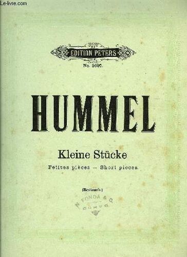 Kleine Stucke (Petites Pieces - Short Pieces)