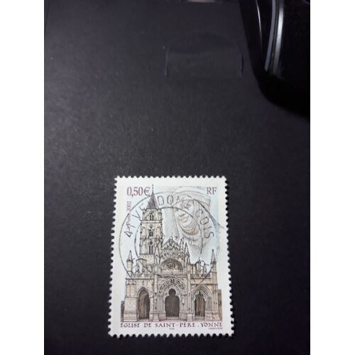 Timbre France Église De Saint Père Yonne Tp16