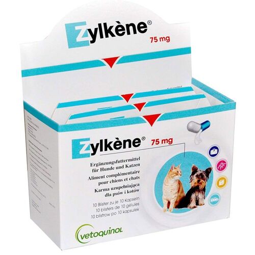 Complément Zylkene 75 Mg Chien Et Chat 10x10 Gel.
