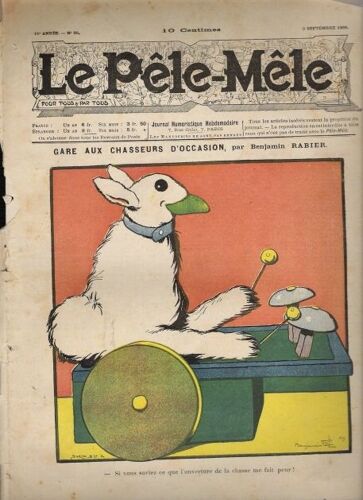 Le Pêle-Mêle, 11è Année, N°36, Gare Aux Chasseurs D'occasion