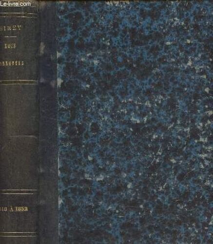 Lois Annotées Ou Lois, Décrets, Ordonnances, Avis Du Conseil D État, Etc - 3e Série