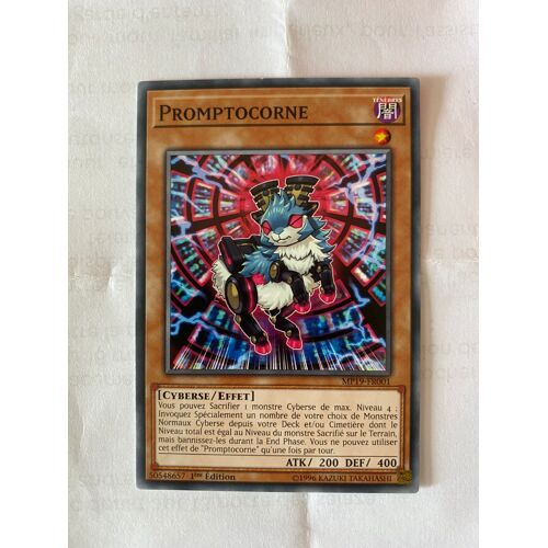 Yugioh! Promptocorne (Mp19-Fr001)