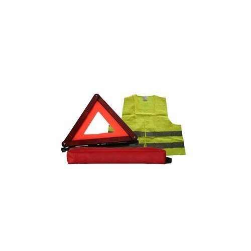 Triangle Sécurité + Gilet Jaune Réfléchissant