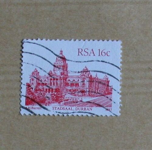 Timbre  Oblitéré Rsa, Afrique Du Sud, Durban
