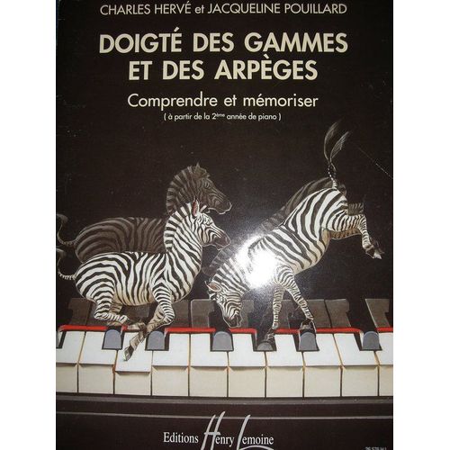Doigté Des Gammes Et Des Arpèges : Comprendre Et Memoriser