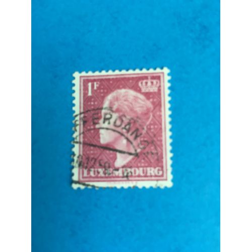 Effigie 1948 Grande Duchesse Charlotte Luxembourg