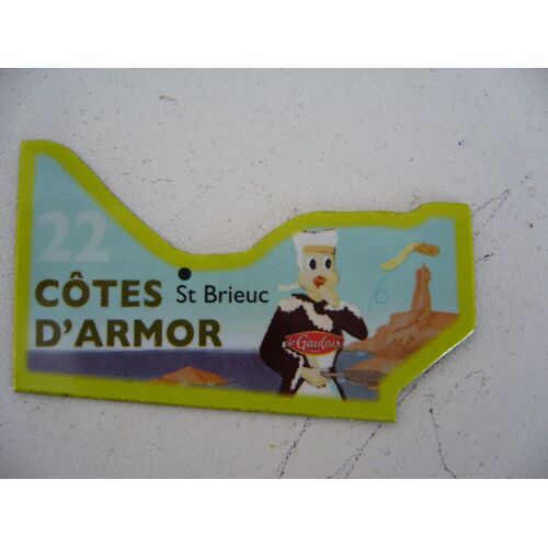 Magnet " Le Gaulois "Côtes D'armor " N° 22  Colletion 2008