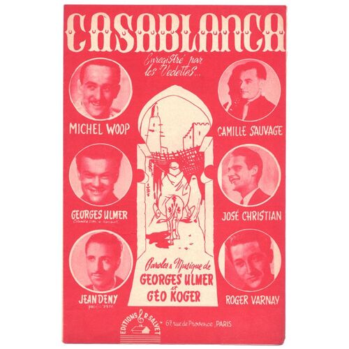 Casablanca (Georges Ulmer, Géo Koger) / Georges Ulmer, Jean Deny, Camille Sauvage