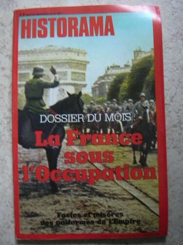 Historama N°331, Juin 1979 :La Francesous L'occupation