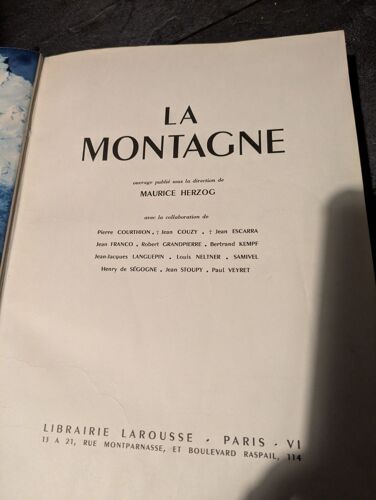 La Montagne Maurice Herzog