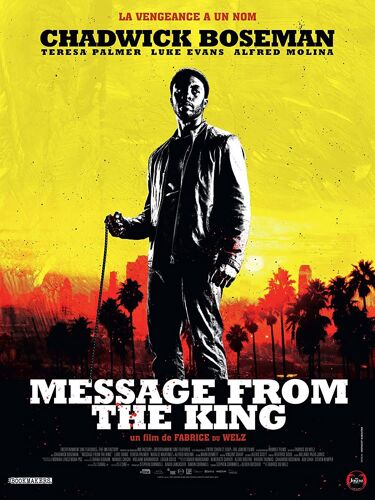Message From The King / Affiche Cinéma Originale 120x160 Cm Pliée.