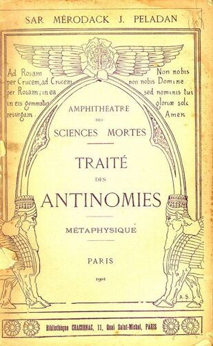 Traite Des Antinomies