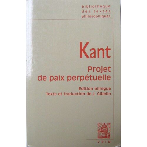 Projet De Paix Perpétuelle