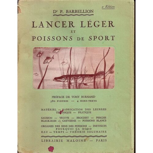 Lancer Léger Et Poissons De Sport