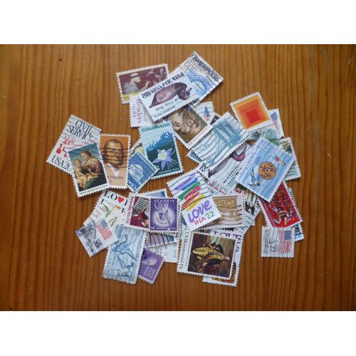 Plus De 40 Timbres Oblitérés Des U.S.A.