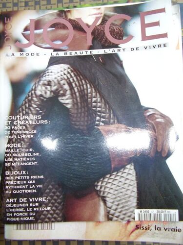 Joyce  N° 47 : Couturiers Et Createurs: Tendance Pour L'hiver