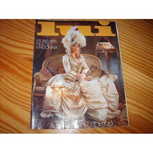 Lui  N° 21 : Rousses - Les Premiers Nus De Madonna - Entretien Rosanna Arquette